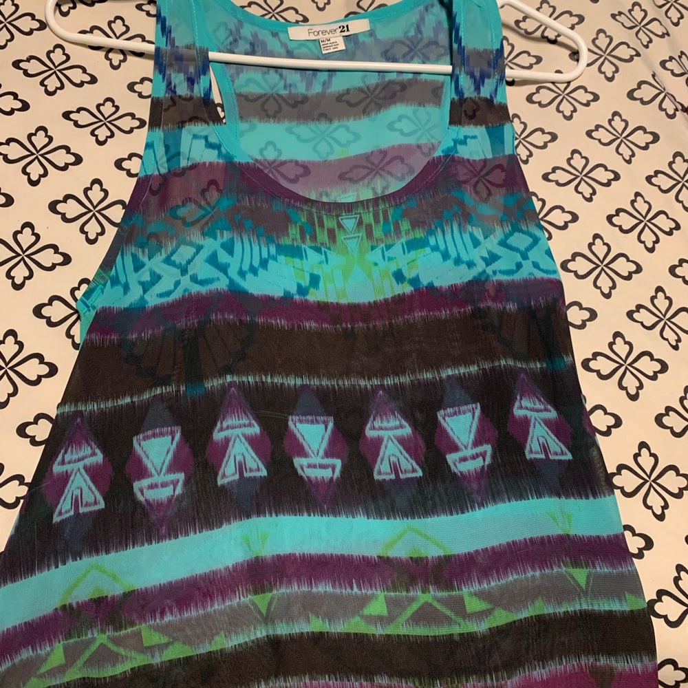 Tribal tank top